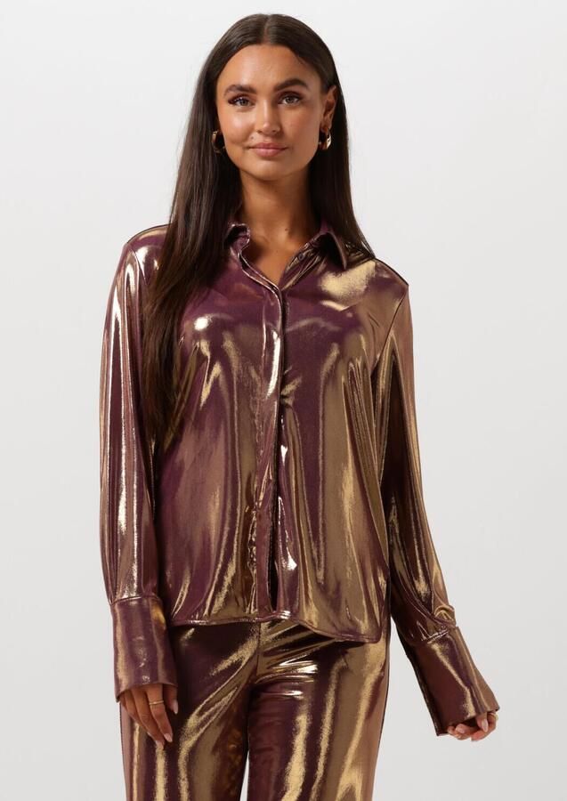 Amaya Amsterdam Paarse Nora Blouse Damesmode Purple Dames - Foto 4