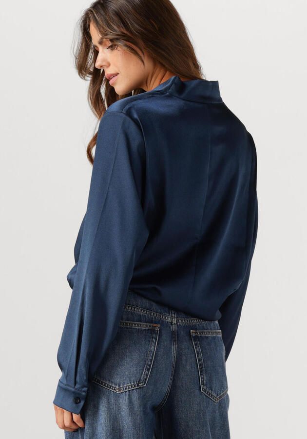 AMAYA AMSTERDAM Dames Blouses Quinty Donkerblauw - Foto 3