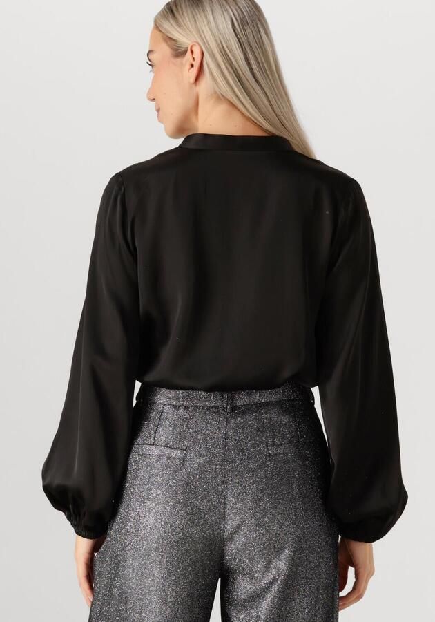 AMAYA AMSTERDAM Dames Blouses Violet Zwart - Foto 2