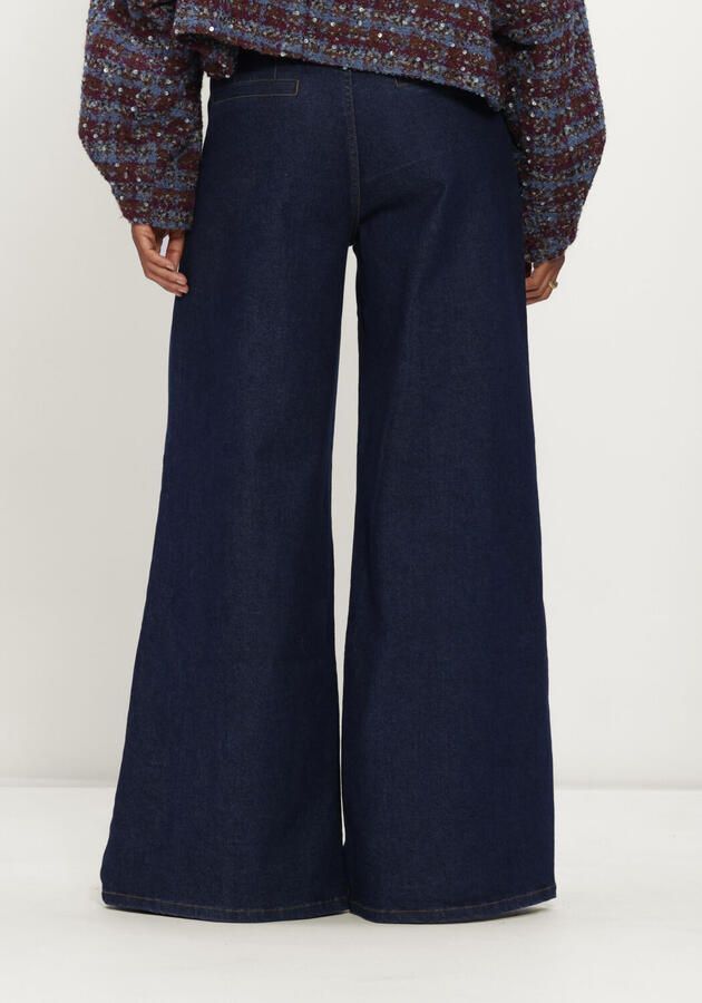 AMAYA AMSTERDAM Dames Broeken Aria Pants Donkerblauw - Foto 2