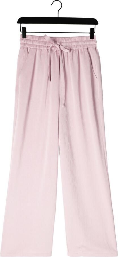 AMAYA Amsterdam wide leg regular waist broek paars