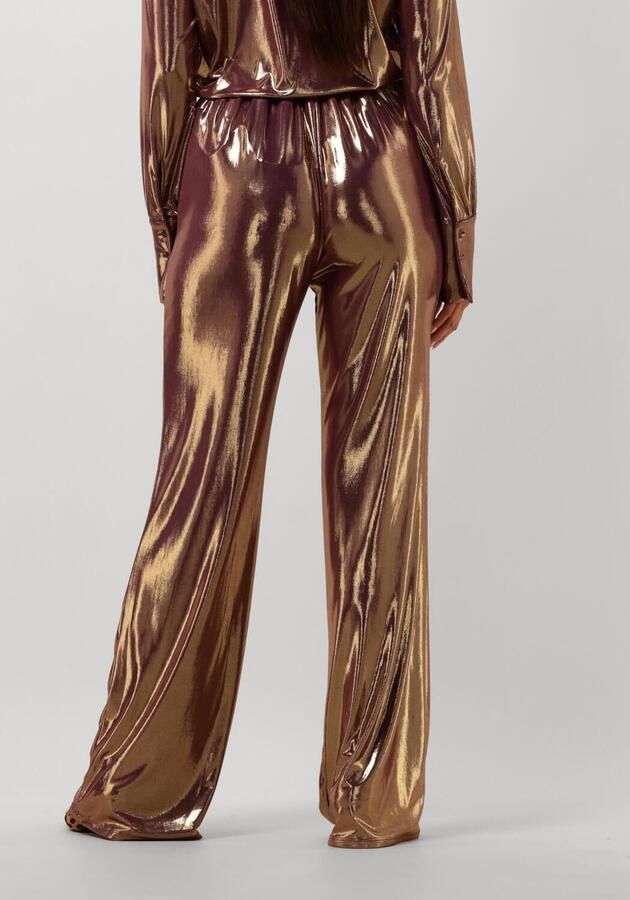 Amaya Amsterdam Gouden Ida Broeken voor Vrouwen Yellow Dames