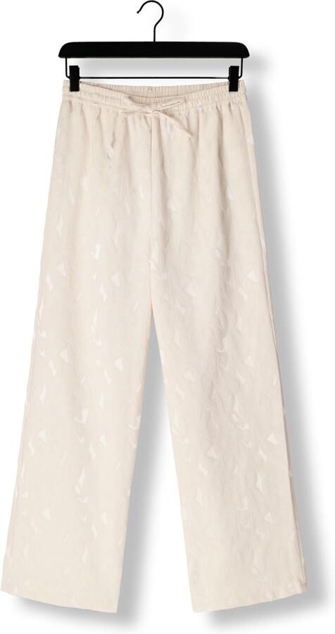 AMAYA Amsterdam straight high waist broek beige - Foto 3