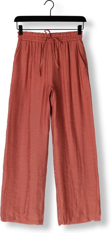 AMAYA Amsterdam straight regular waist broek oudroze - Foto 3