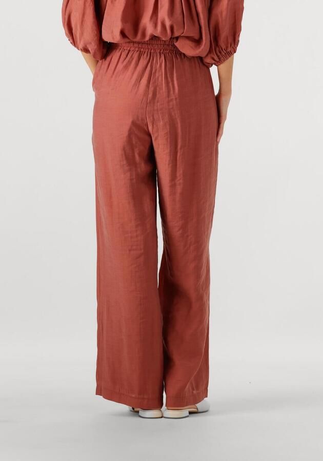 AMAYA Amsterdam straight regular waist broek oudroze