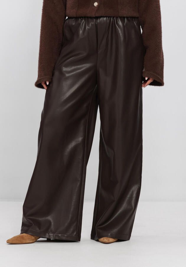 AMAYA AMSTERDAM Dames Broeken Poise Pants Bruin