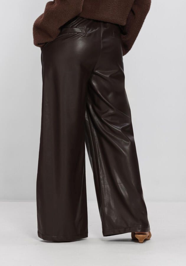AMAYA AMSTERDAM Dames Broeken Poise Pants Bruin - Foto 2