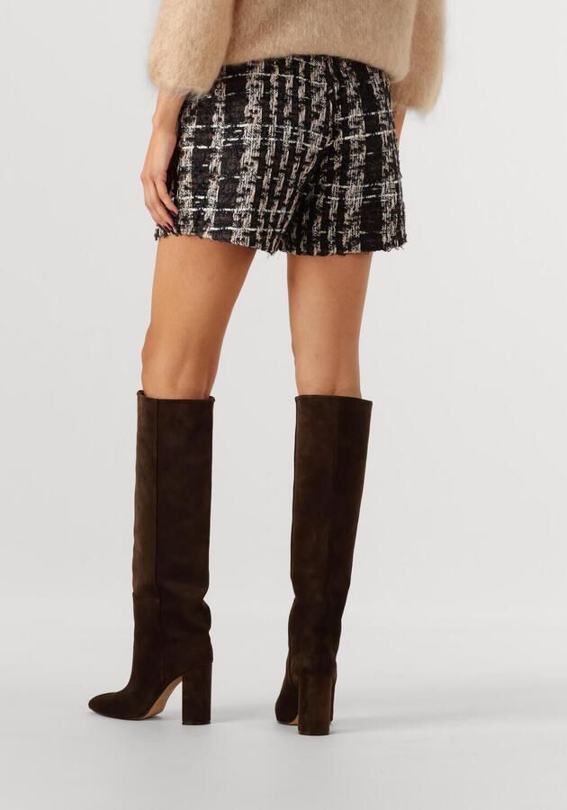 AMAYA Amsterdam straight high waist casual short zwart - Foto 2