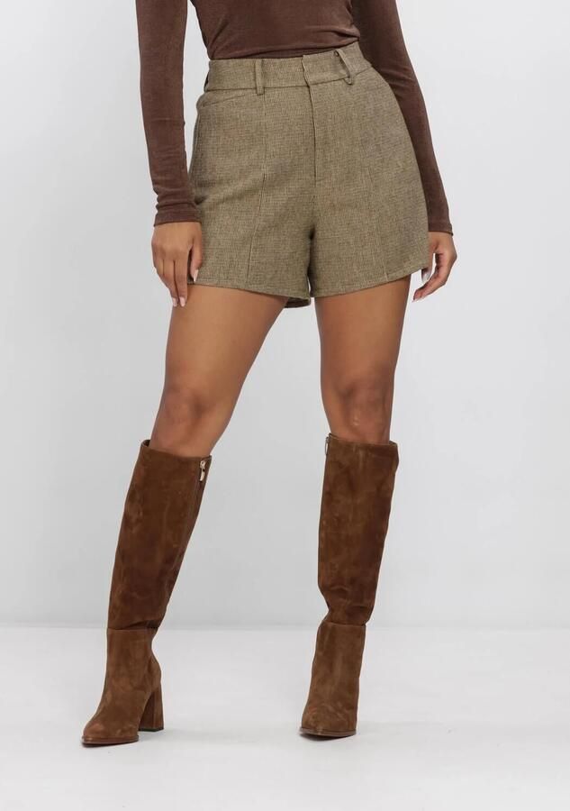 AMAYA AMSTERDAM Dames Broeken Riley Short Bruin