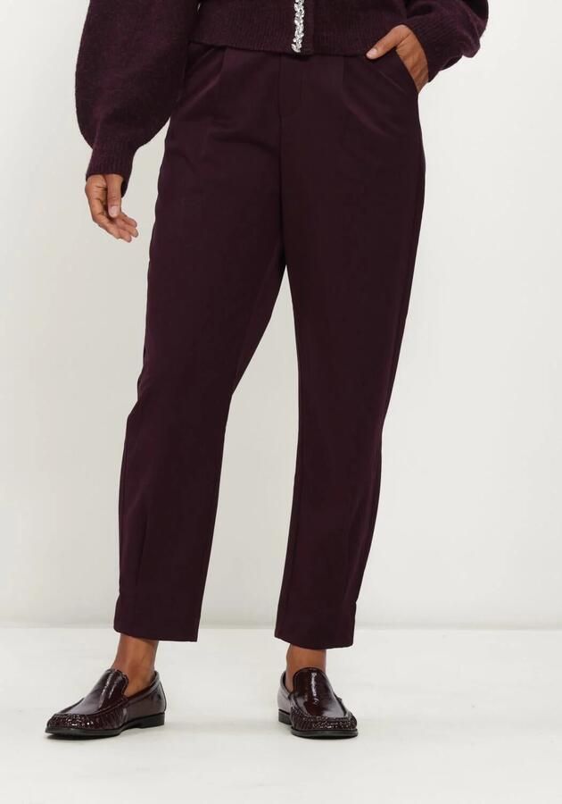 AMAYA AMSTERDAM Dames Broeken Vivienne Pants Bordeaux