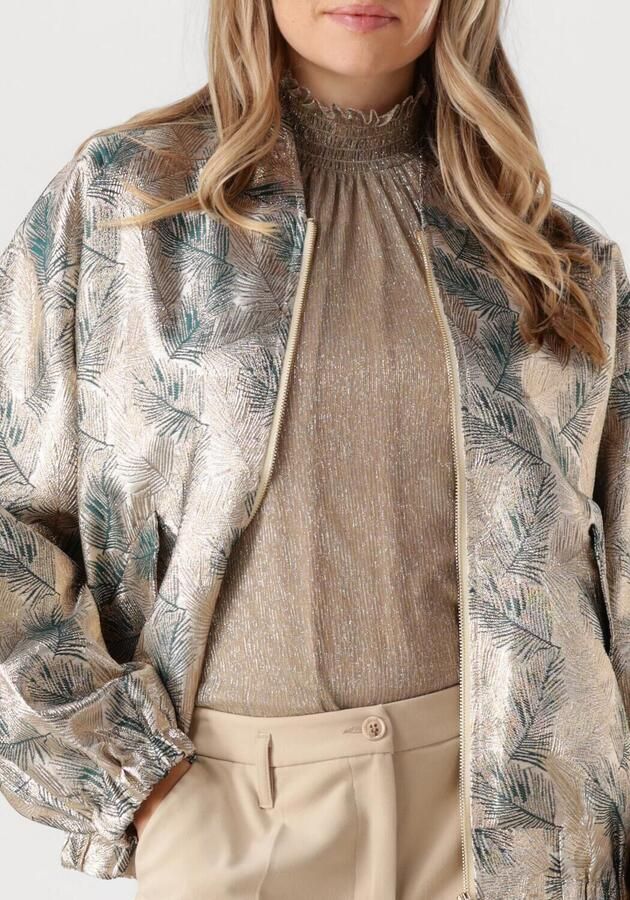 Amaya Amsterdam Gouden Bomberjack voor Vrouwen Multicolor Dames - Foto 2