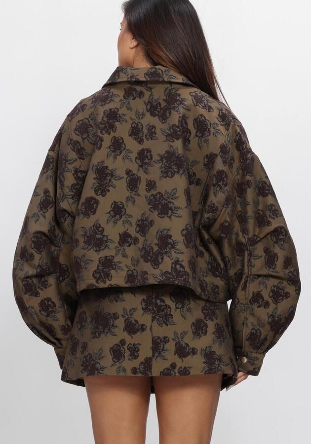 AMAYA AMSTERDAM Dames Jassen Cruz Jacket Khaki - Foto 2