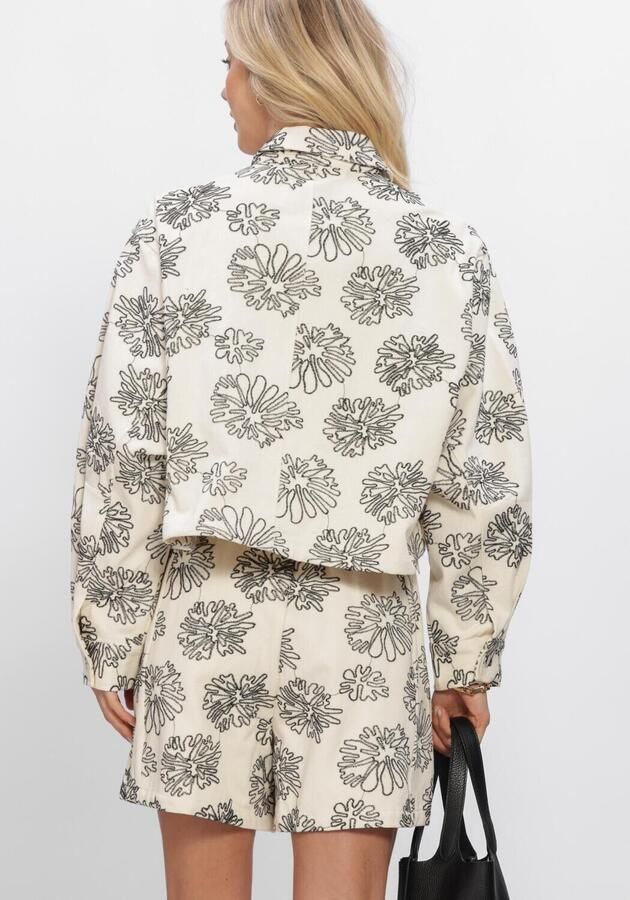 AMAYA AMSTERDAM Dames Jassen Myra Jacket Ecru - Foto 3