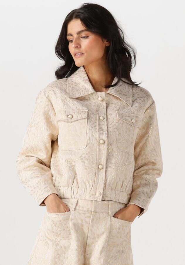 AMAYA AMSTERDAM Dames Jassen Salia Jacket Beige - Foto 4