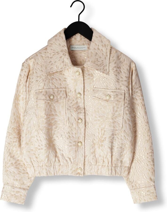 AMAYA AMSTERDAM Dames Jassen Salia Jacket Beige