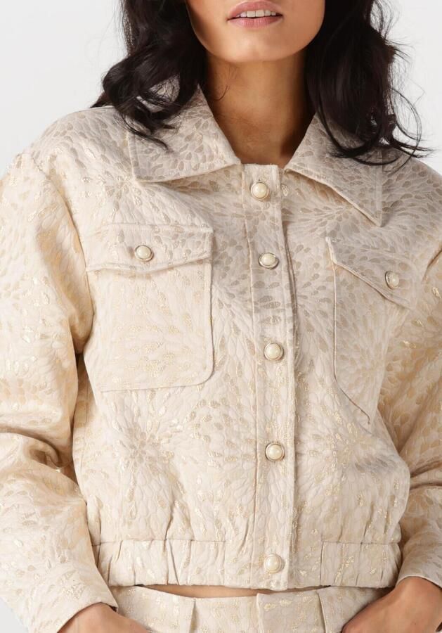 AMAYA AMSTERDAM Dames Jassen Salia Jacket Beige - Foto 3