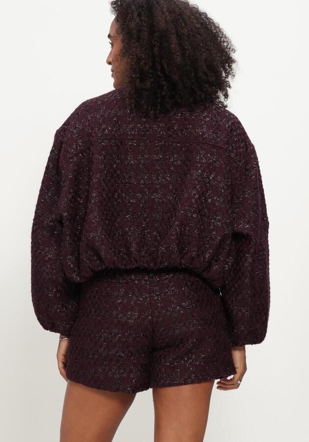 AMAYA AMSTERDAM Dames Jassen Snowfall Jacket Bordeaux - Foto 3