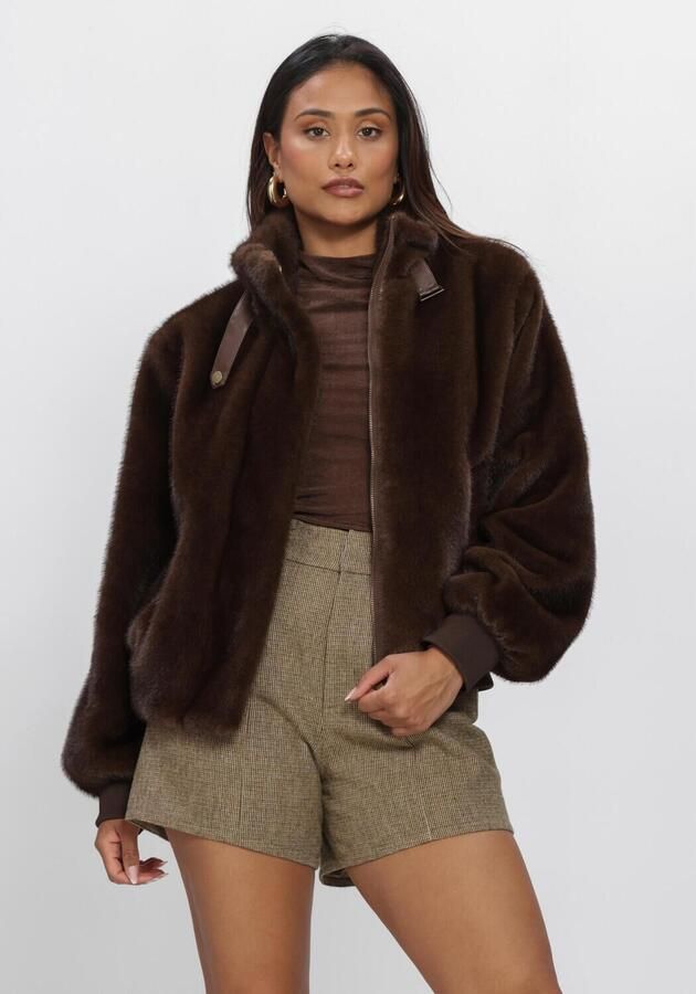 AMAYA AMSTERDAM Dames Jassen Tala Jacket Bruin