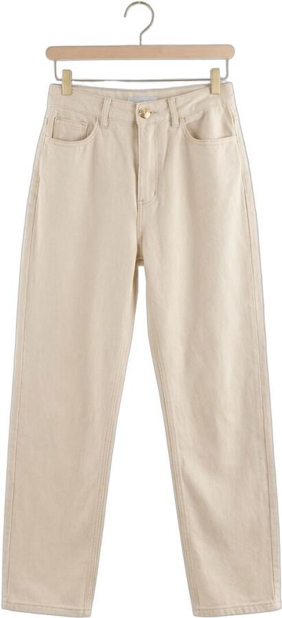 AMAYA Amsterdam high waist wide leg jeans beige - Foto 4