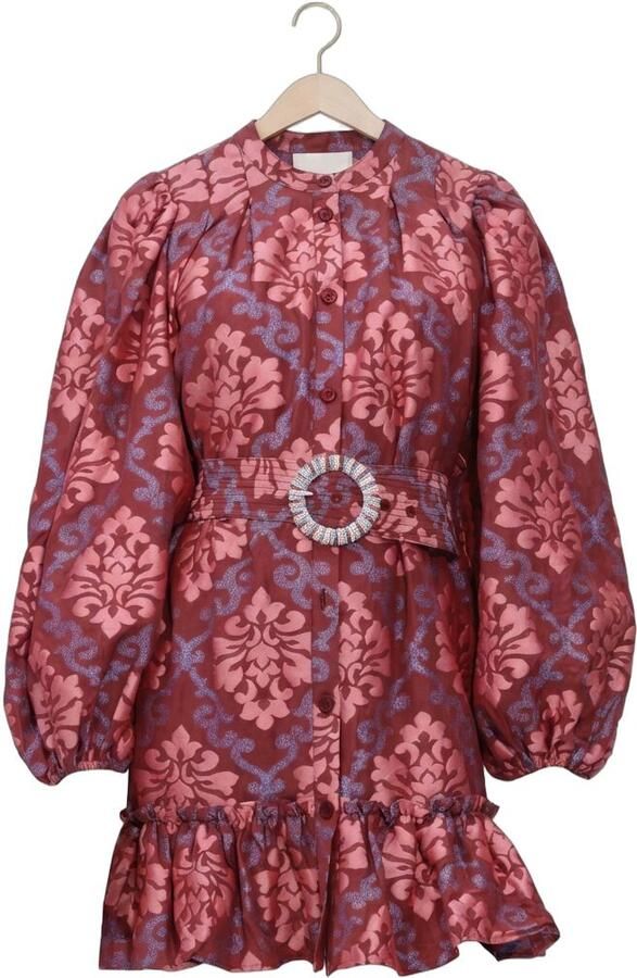 AMAYA Amsterdam korte jurk met paisley print roze - Foto 4