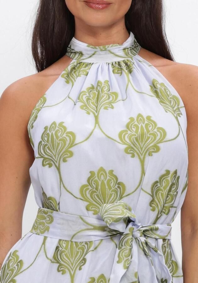 AMAYA Amsterdam A-lijn jurk met paisley print lichtblauw - Foto 3