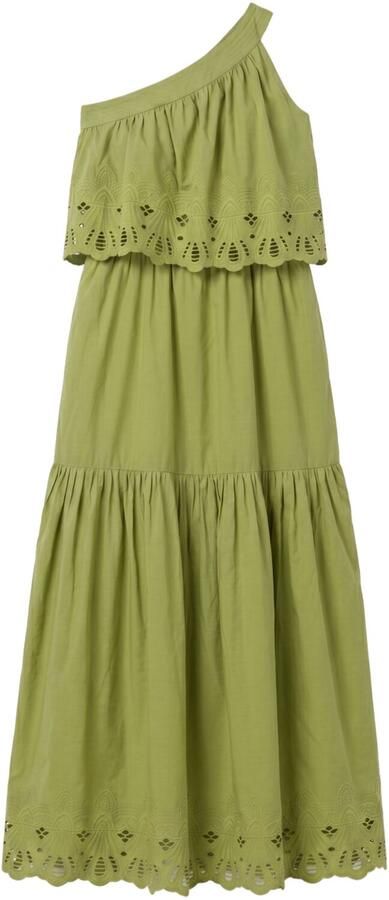 AMAYA AMSTERDAM Dames Jurken Solana Groen - Foto 4