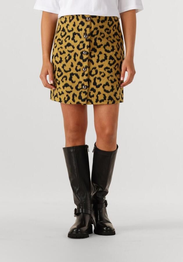 AMAYA AMSTERDAM Dames Rokken Hayley Oker - Foto 4