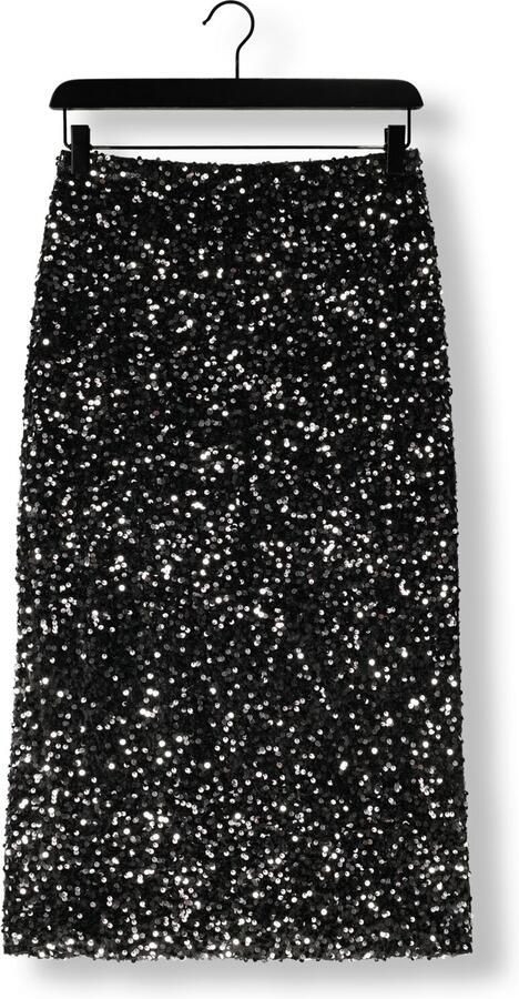 Amaya Amsterdam Glamoureuze Zwarte Midi Rok Black Dames - Foto 2