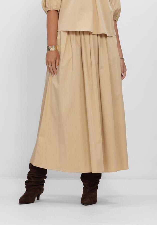 AMAYA AMSTERDAM Dames Rokken Sutton Skirt Beige