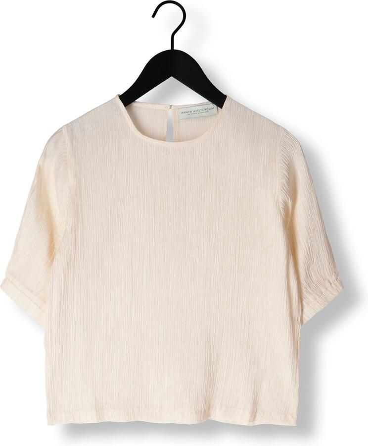 AMAYA AMSTERDAM Dames Tops & T-shirts Danielle Top Ecru
