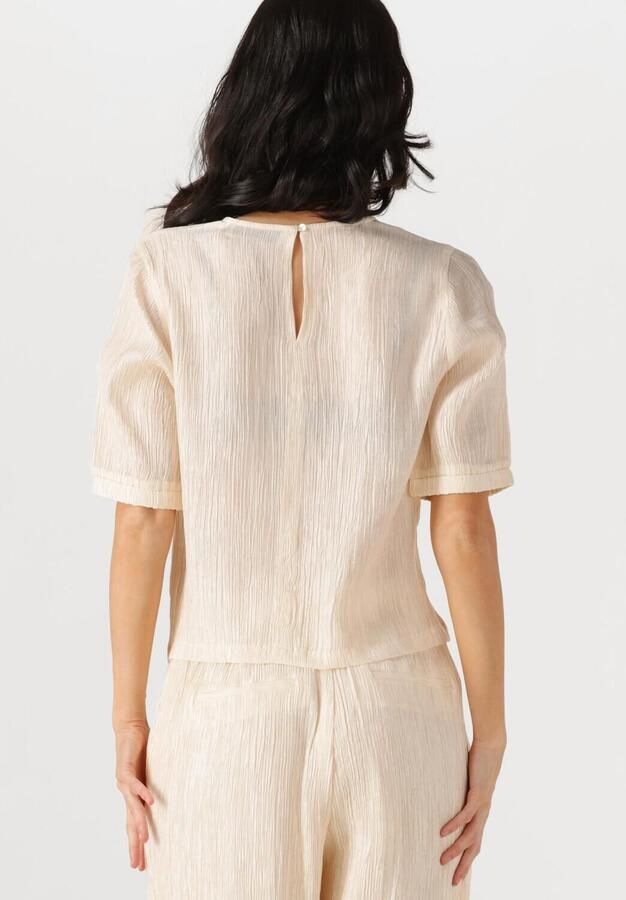 AMAYA AMSTERDAM Dames Tops & T-shirts Danielle Top Ecru - Foto 3