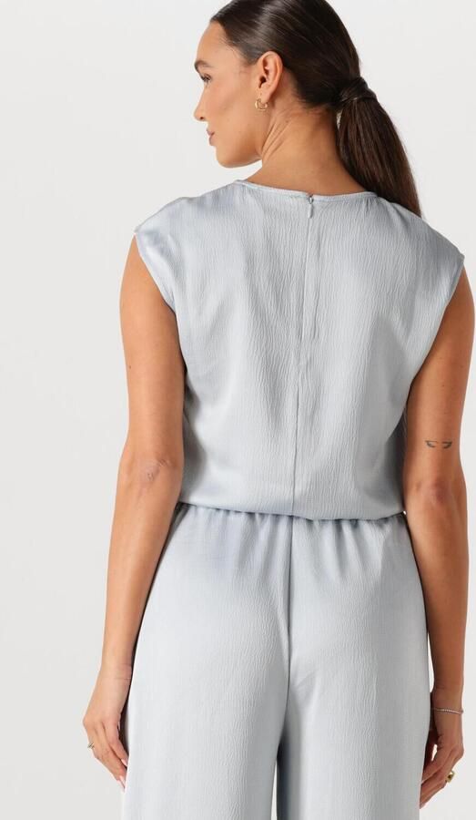 AMAYA AMSTERDAM Dames Tops & T-shirts Fleur Lichtblauw - Foto 4