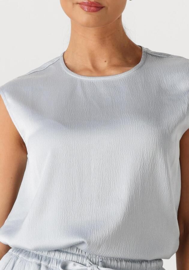 AMAYA AMSTERDAM Dames Tops & T-shirts Fleur Lichtblauw - Foto 2