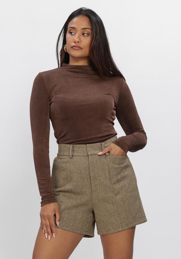 AMAYA AMSTERDAM Dames Tops & T-shirts Lara Top Bruin