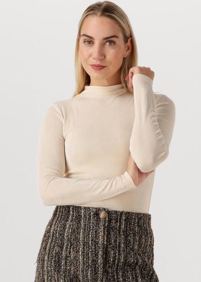 AMAYA AMSTERDAM Dames Tops & T-shirts Lara Top Creme - Foto 4