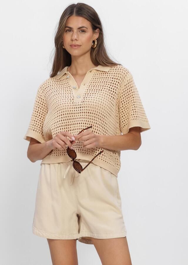 AMAYA AMSTERDAM Dames Tops & T-shirts Lewis Knitwear Beige