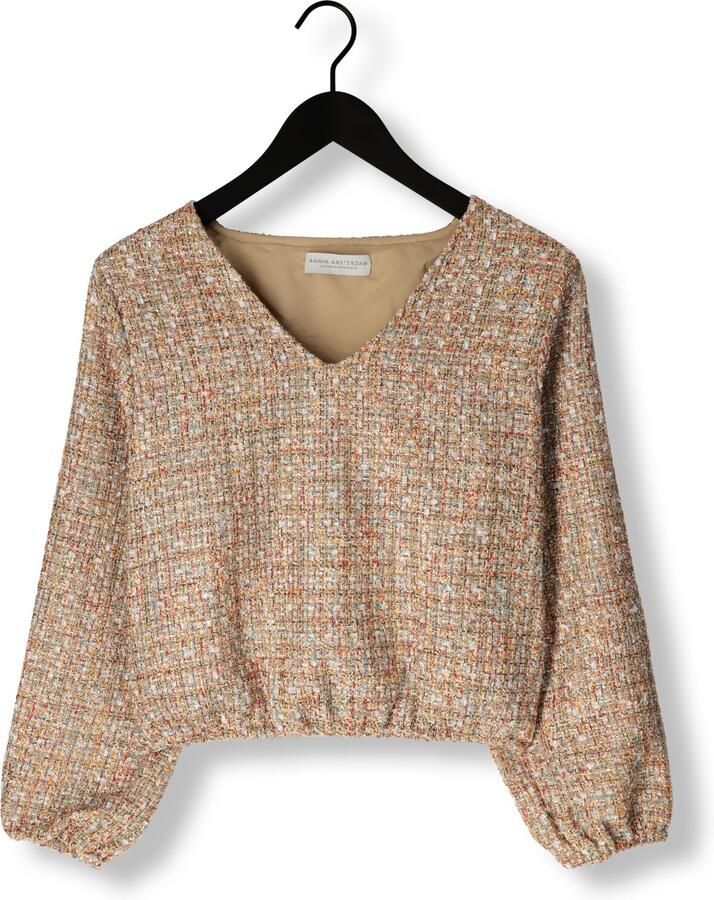 AMAYA AMSTERDAM Dames Tops & T-shirts Melody Goud