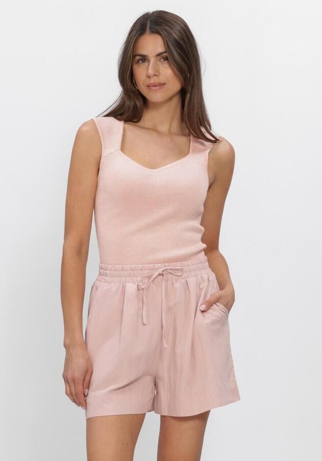 AMAYA AMSTERDAM Dames Tops & T-shirts Sunroot Top Lichtroze