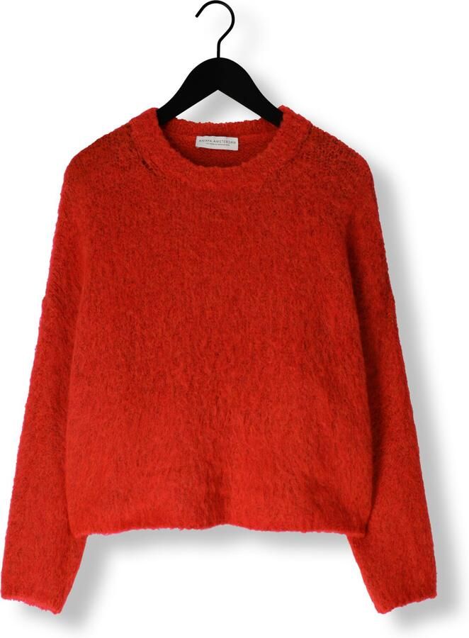 AMAYA AMSTERDAM Dames Truien & Vesten Bobbie Knitwear Oranje