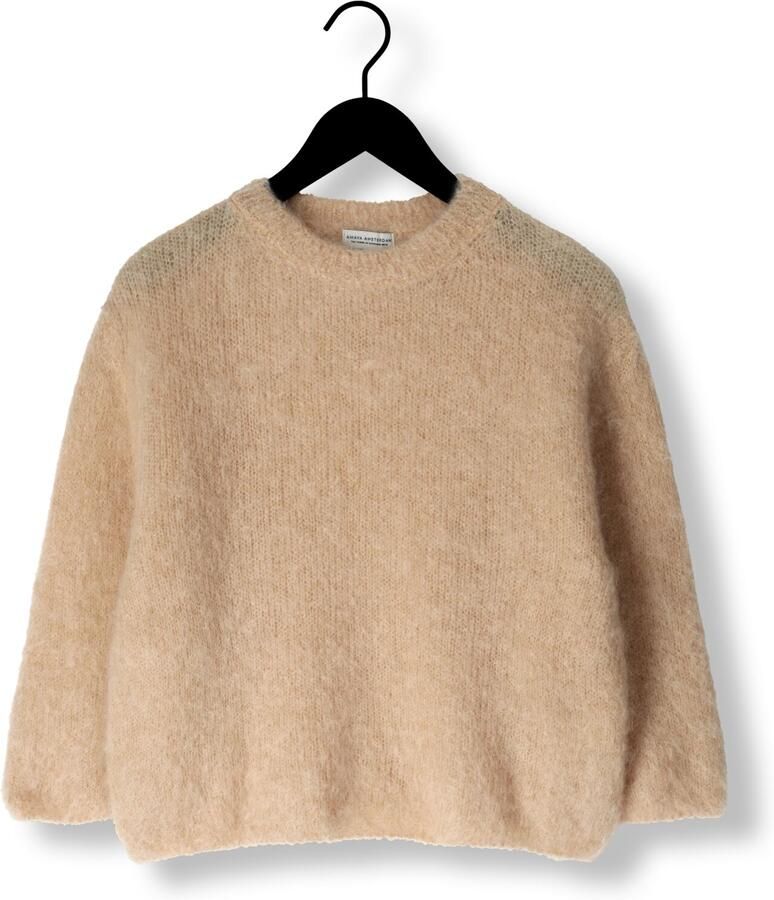 AMAYA AMSTERDAM Dames Truien & Vesten Kiki Beige