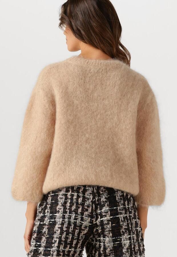 AMAYA AMSTERDAM Dames Truien & Vesten Kiki Beige - Foto 3