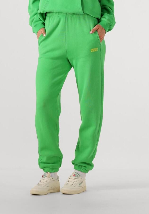 AMERICAN VINTAGE Dames Broeken Izubird Groen - Foto 4