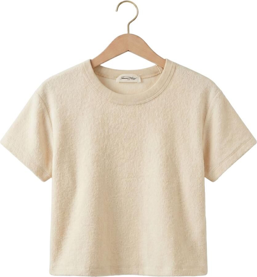 AMERICAN VINTAGE Dames Tops & T-shirts Bobypark Ecru - Foto 2