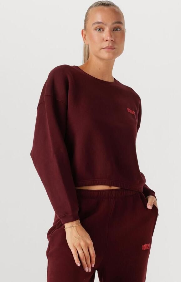 AMERICAN VINTAGE Dames Truien & Vesten Izubird D Bordeaux