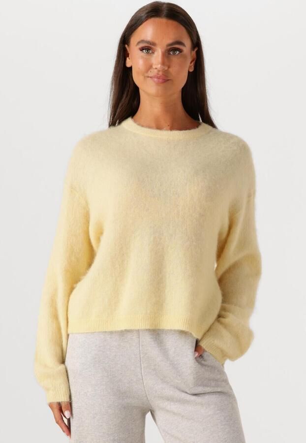 AMERICAN VINTAGE Dames Truien & Vesten Nenybay Geel - Foto 4