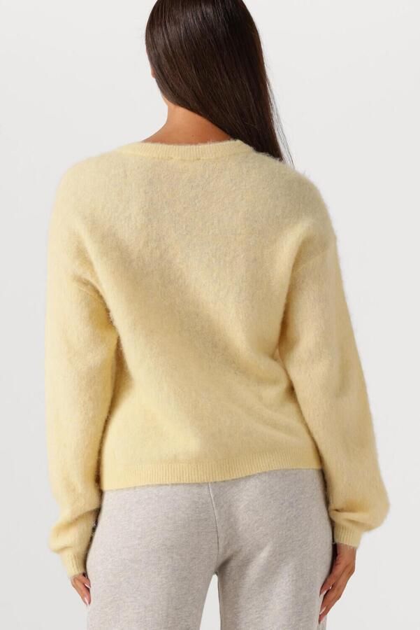 AMERICAN VINTAGE Dames Truien & Vesten Nenybay Geel - Foto 3