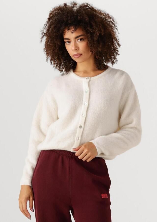 AMERICAN VINTAGE Dames Truien & Vesten Vitow Cardigan Gebroken Wit - Foto 4