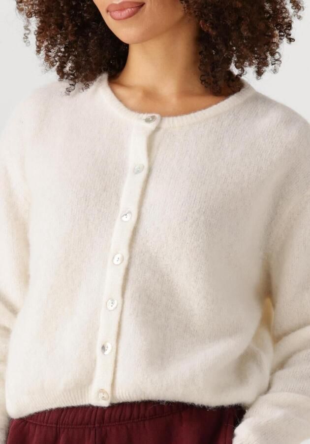 AMERICAN VINTAGE Dames Truien & Vesten Vitow Cardigan Gebroken Wit - Foto 3