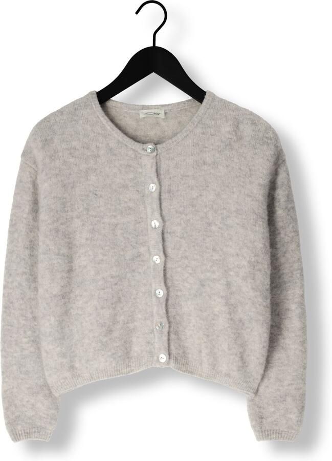 AMERICAN VINTAGE Dames Truien & Vesten Vitow Cardigan Lichtgrijs - Foto 4
