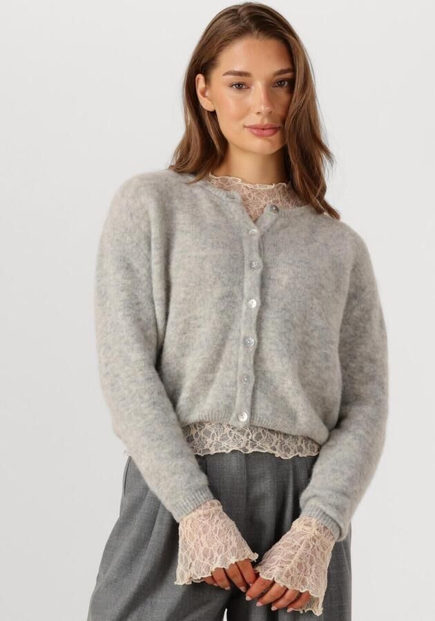 AMERICAN VINTAGE Dames Truien & Vesten Vitow Cardigan Lichtgrijs